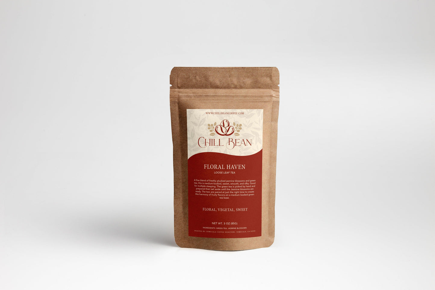 Floral Heaven Loose Leaf Tea - A Delicate Jasmine Tea for Moments of Calm - Chill Bean Coffee
